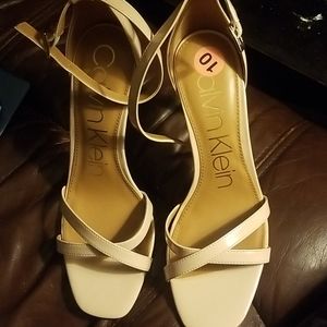 Calvin klein womens heels size 10